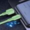 Фото - Кабель ColorWay USB - Lightning (M/M), soft silicone, 2.4 А, 1 м, Green (CW-CBUL042-GR) | click.ua