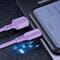 Фото - Кабель ColorWay USB - Lightning (M/M), soft silicone, 2.4 А, 1 м, Purple (CW-CBUL044-PU) | click.ua