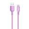 Фото - Кабель ColorWay USB - micro USB (M/M), soft silicone, 2.4 А, 1 м, Purple (CW-CBUM044-PU) | click.ua