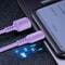 Фото - Кабель ColorWay USB - micro USB (M/M), soft silicone, 2.4 А, 1 м, Purple (CW-CBUM044-PU) | click.ua
