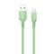 Фото - Кабель ColorWay USB - micro USB (M/M), soft silicone, 2.4 А, 1 м, Green (CW-CBUM042-GR) | click.ua