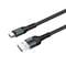 Фото - Кабель ColorWay USB - micro USB (M/M), Nylon, 2.4 А, 1 м, Black (CW-CBUM045-BK) | click.ua