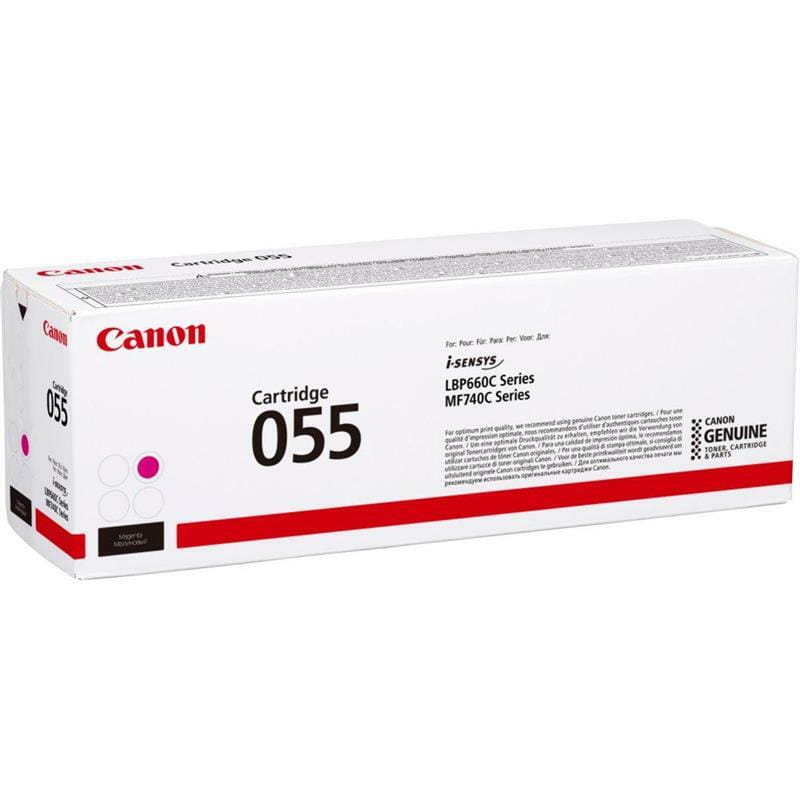 Картридж Canon 055 LBP664Cx/663Cdw/MF742Cdw/744Cdw/746Cx Magenta (3014C002)