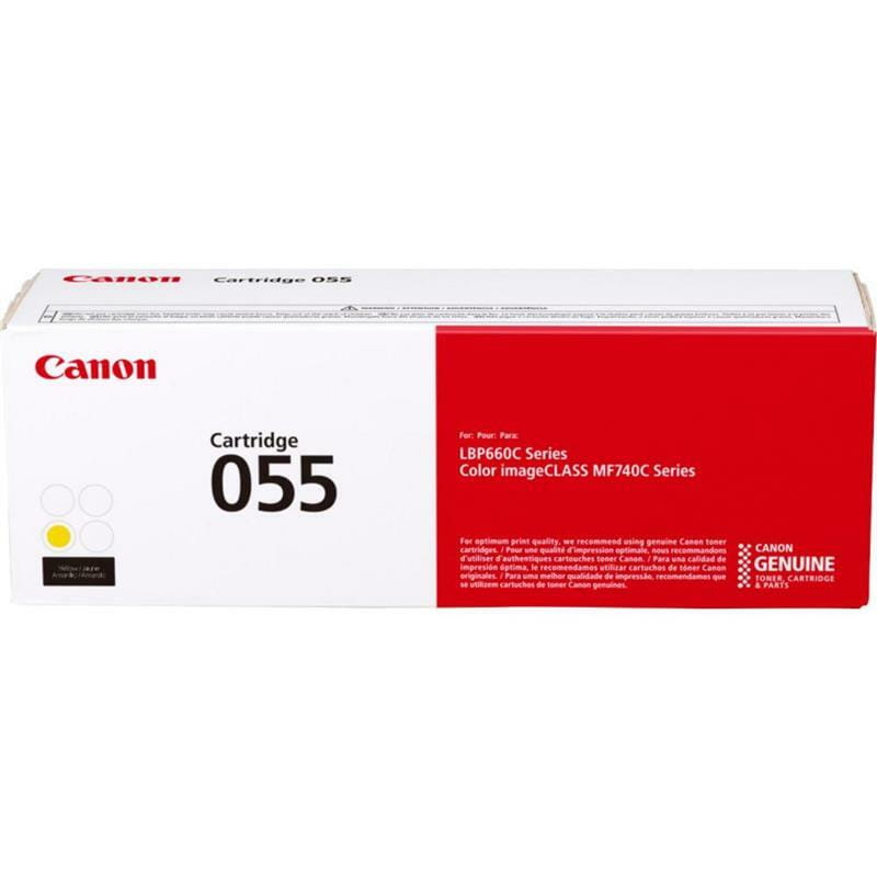 Картридж Canon 055 LBP664Cx/663Cdw/MF742Cdw/744Cdw/746Cx Yellow (3013C002)