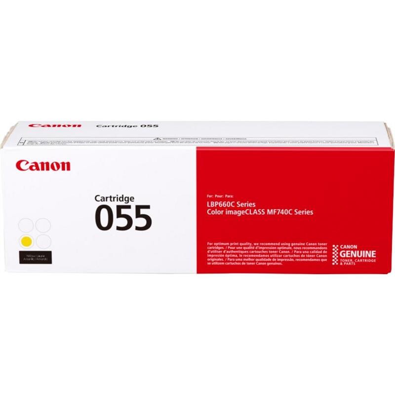 Картридж Canon 055 LBP664Cx/663Cdw/MF742Cdw/744Cdw/746Cx Yellow (3013C002)