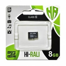 Карта пам`ятi MicroSDHC 8GB Class 10 Hi-Rali (HI-8GBSDCL10-00)
