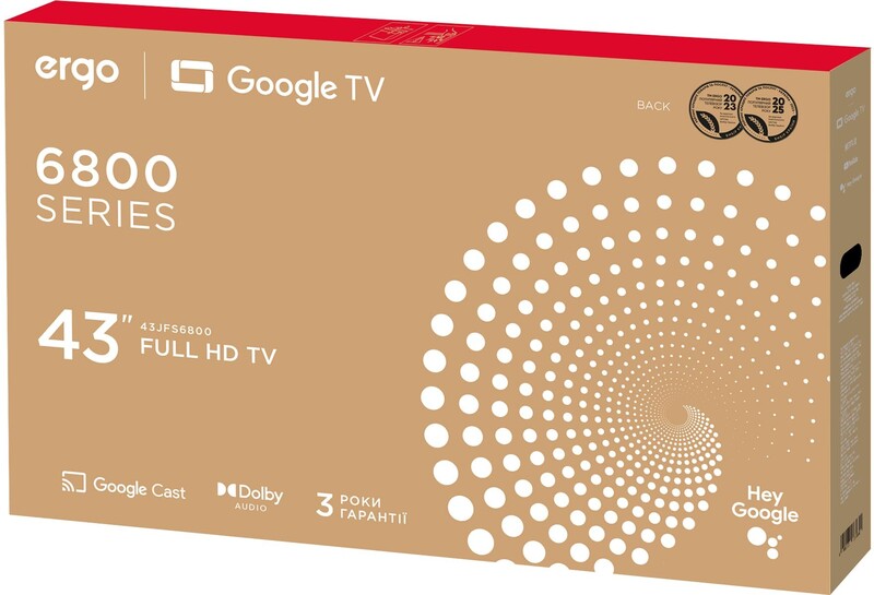 Телевизор Ergo 43JFS6800