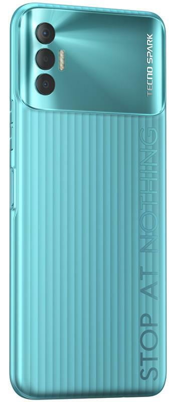 Смартфон Tecno Spark 8p (KG7n) 4/128GB Dual Sim Turquoise Cyan (4895180773419)