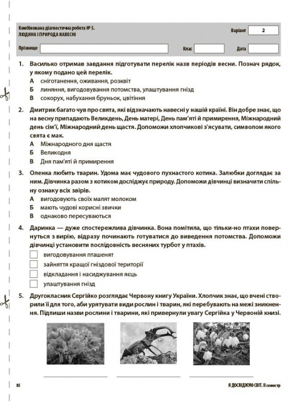 Оцінювання. Усі діагностувальні роботи. 2 клас / Світлана Мельник