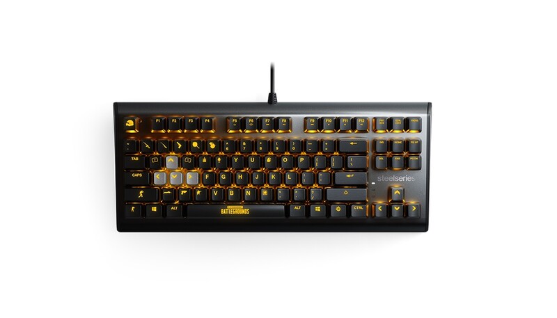 Клавiатура SteelSeries Apex M750 TKL PUBG Edition (64726) Black USB