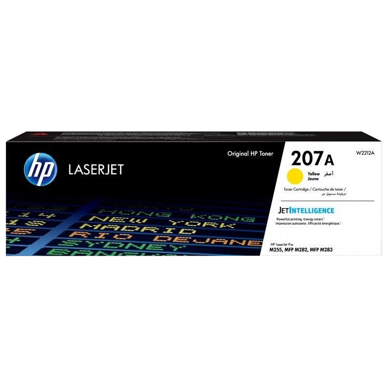 Картридж HP 207A CLJ M282/M283, M255dw/M255nw Yellow (W2212A)