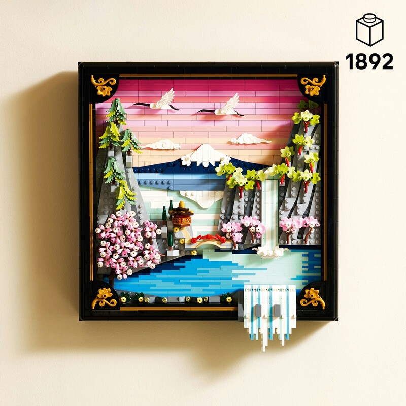 Конструктор LEGO Art Японский пейзаж с цветом сакуры (31218)
