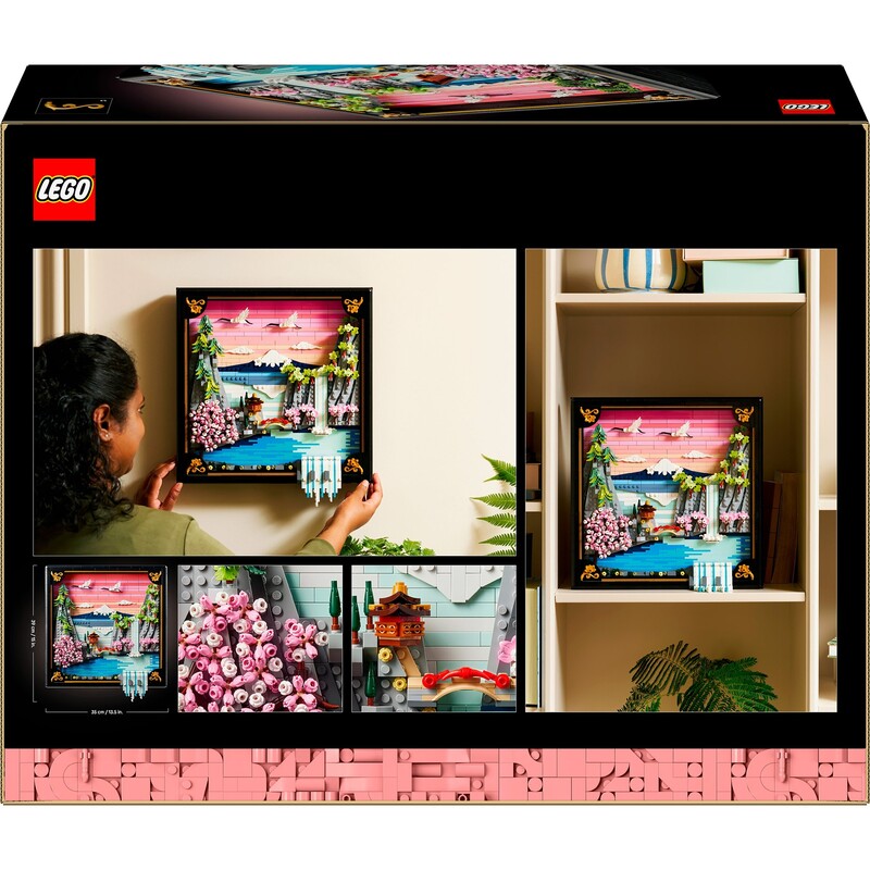 Конструктор LEGO Art Японский пейзаж с цветом сакуры (31218)