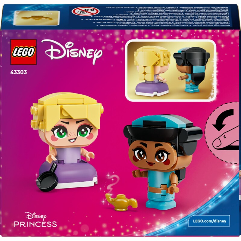 Конструктор LEGO Disney Минипринцесы Жасмин и Рапунцель (43303)