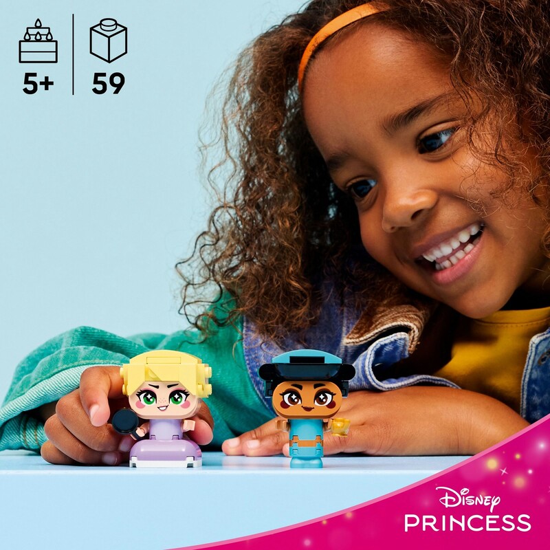 Конструктор LEGO Disney Минипринцесы Жасмин и Рапунцель (43303)