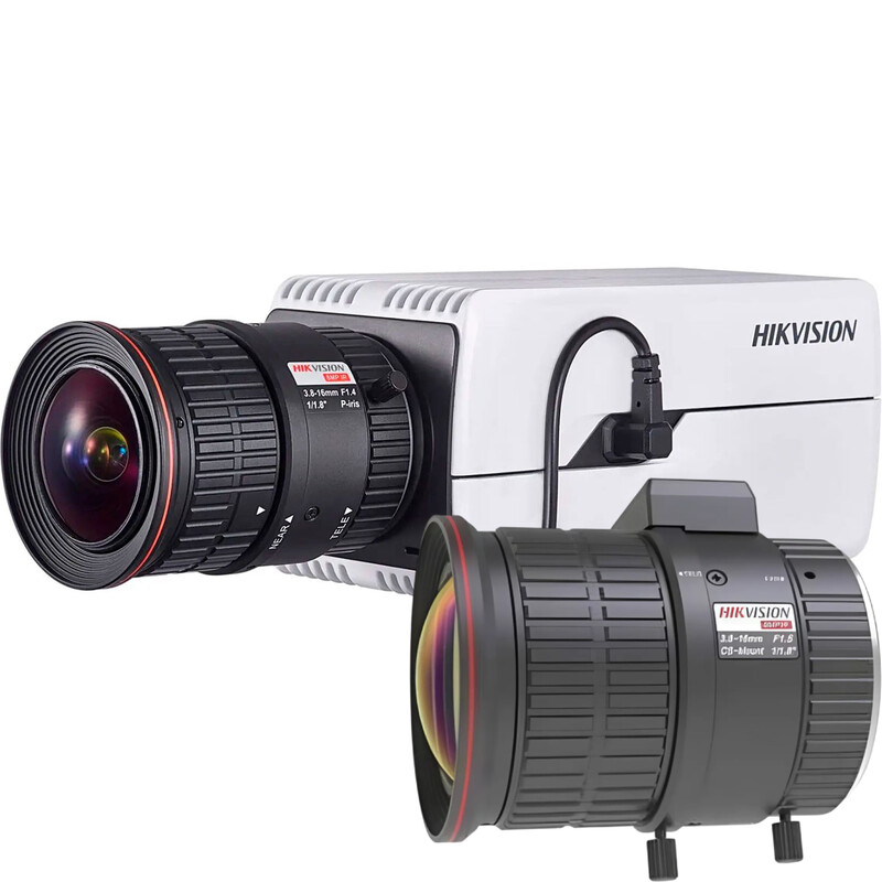 IP-камера Hikvision DS-2CD5026G0-AP 2МП + об"єктив HV3816D-8MPIR