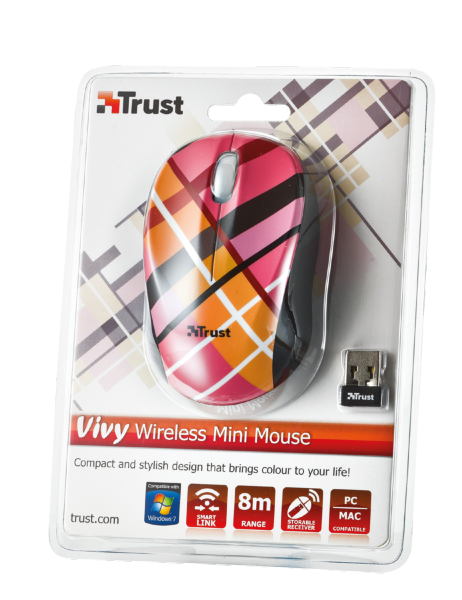 Мишка TRUST Vivy Wireless Mini Mouse London (17389)