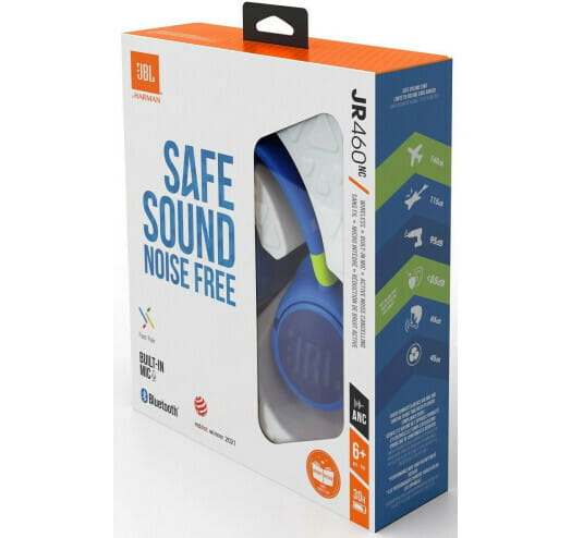 Bluetooth-гарнитура JBL JR 460NC Blue (JBLJR460NCBLU)