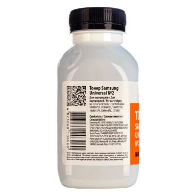 Тонер Patron (PN-SU2-080) Samsung Universal №2 Black, 80 г