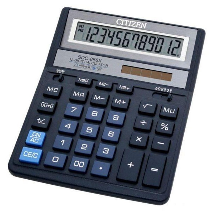 Калькулятор Citizen SDC-888XBL