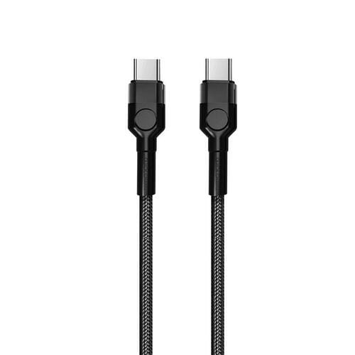 Photos - Cable (video, audio, USB) ColorWay Кабель  USB Type-C - USB Type-C, 3.0 А, 1 м, Black (CW-CBPDCC047-B 