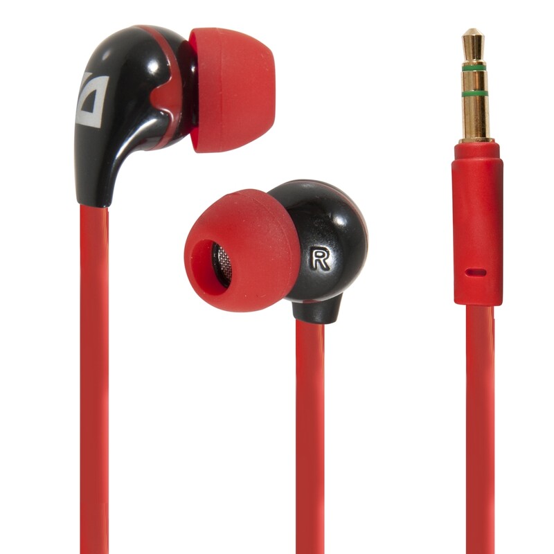 Наушники Defender Bravo-815 Black/Red (63815)