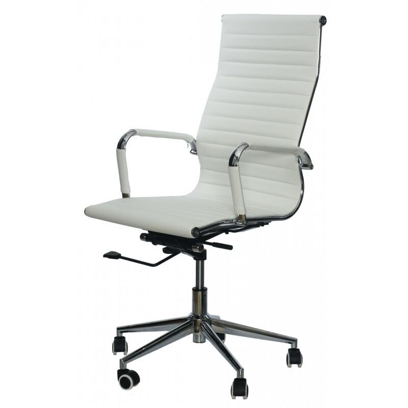 Крісло офісне Special4You Solano White (E0529)