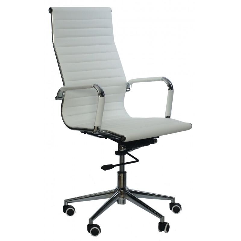 Крісло офісне Special4You Solano White (E0529)