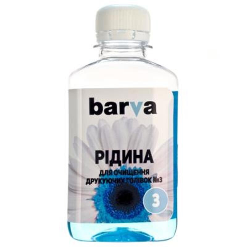 Чистящая жидкость Barva (F5-020) для Canon/Epson/HP/Lexmark №3, 180мл