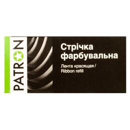 Стрічка Patron 12.7 мм х 7 м кільце Black (PN-12.7-7SB)