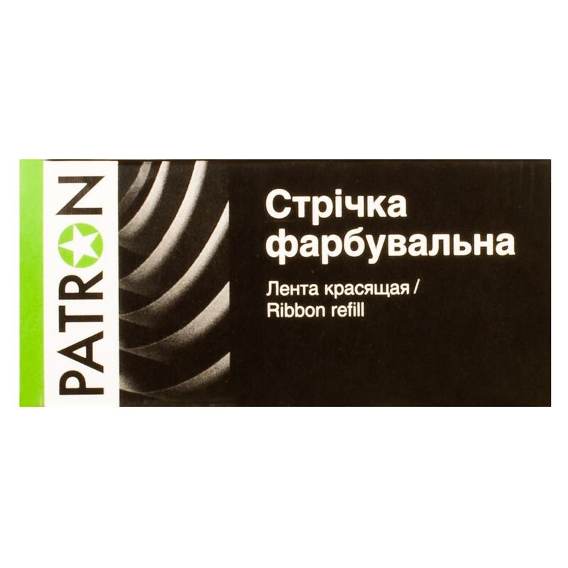 Стрічка Patron 12.7 мм х 7 м кільце Black (PN-12.7-7SB)