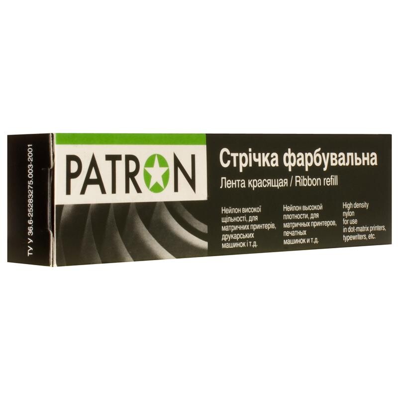Лента Patron 12.7 мм х 12 м левый мебиус Black (PN-12.7-12LTB)