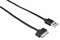 Фото - Кабель Trust Urban Flat USB - Apple 30-pin 1m, Black (20190) | click.ua