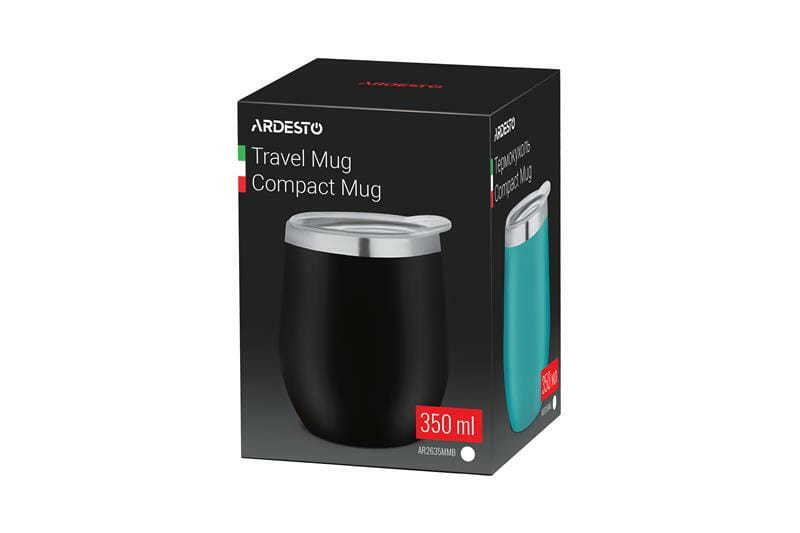 Термочашка Ardesto Compact Mug Black (AR2635MMB)