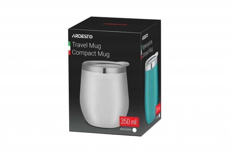 Термочашка Ardesto Compact Mug White (AR2635MMW)