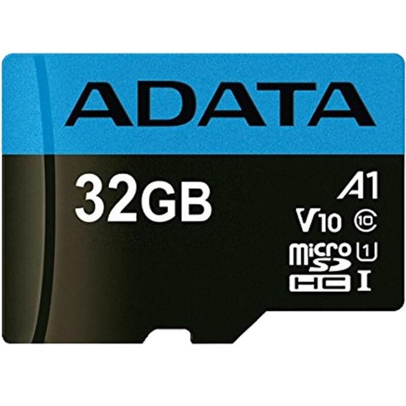 Карта пам`ятi MicroSDHC 32GB UHS-I Class 10 A-Data Premier A1 + SD-adapter (AUSDH32GUICL10A1-RA1)