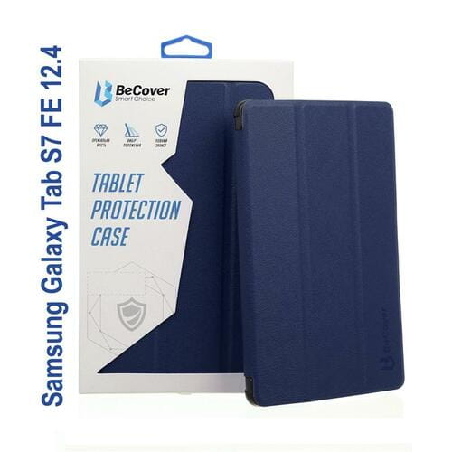 Photos - Tablet Case Becover Чохол-книжка  Smart для Samsung Galaxy Tab S7 FE SM-T735 Deep Blue 