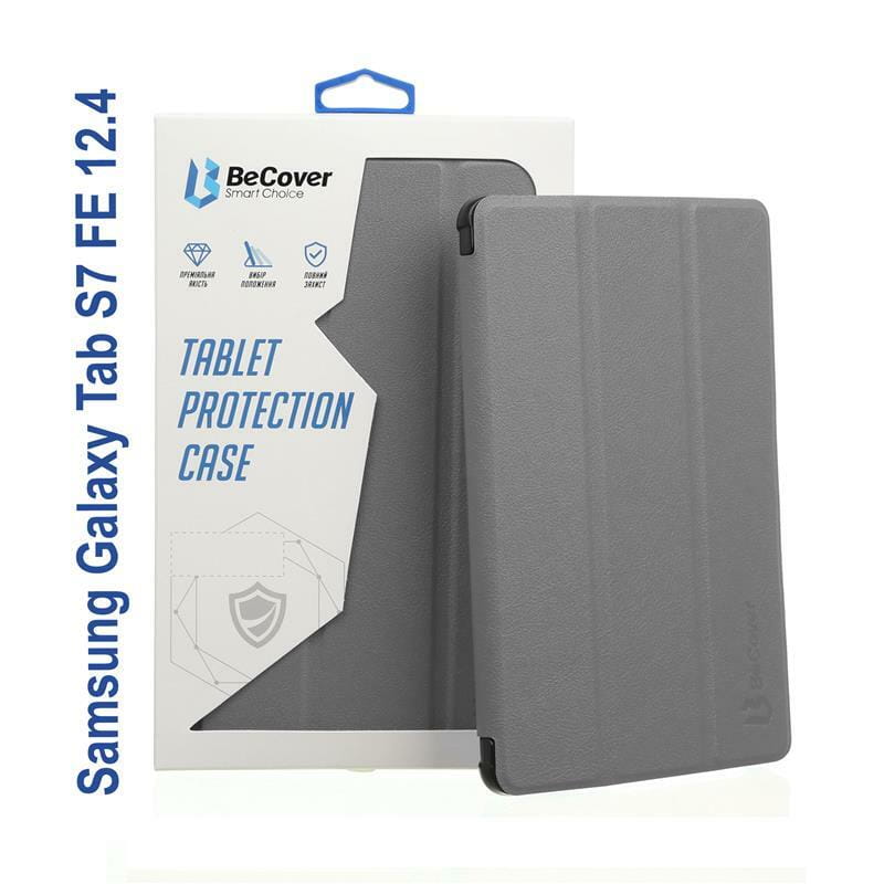 Чехол-книжка BeCover Smart для Samsung Galaxy Tab S7 FE SM-T735 Gray (706702)
