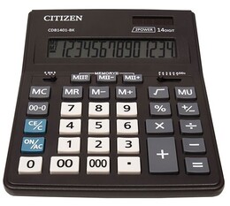 Калькулятор Citizen CDB1401-BK