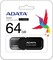 Фото - Флеш-накопитель USB 64GB A-Data UV240 Black (AUV240-64G-RBK) | click.ua
