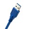 Фото - Кабель Extradigital (KBU1631) USB 3.0 AM - AM, 0.5м, синій | click.ua
