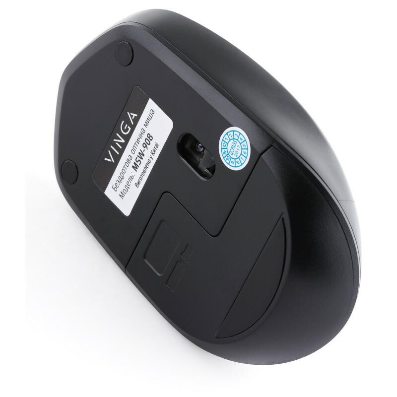 Мишка бездротова Vinga MSW-908 Silent Click Grey
