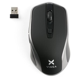 Мишка бездротова Vinga MSW-909 Silent black-grey