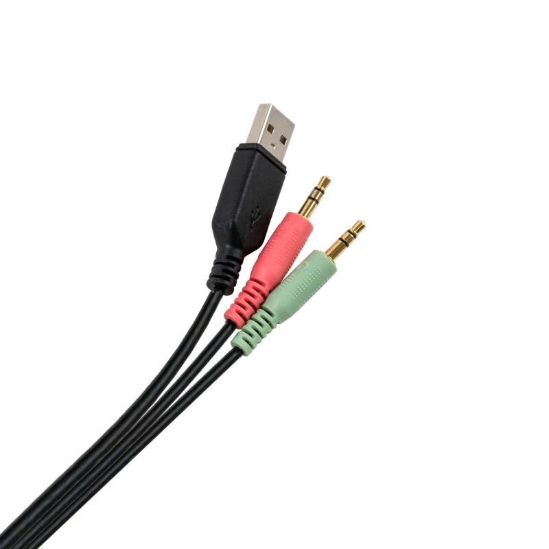 Гарнитура Vinga HSCU-110 Gaming Black (HSCU-110)