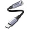 Фото - Адаптер Ugreen AV161 USB Type-C - 3.5 мм (M/F), Gray (80154) | click.ua