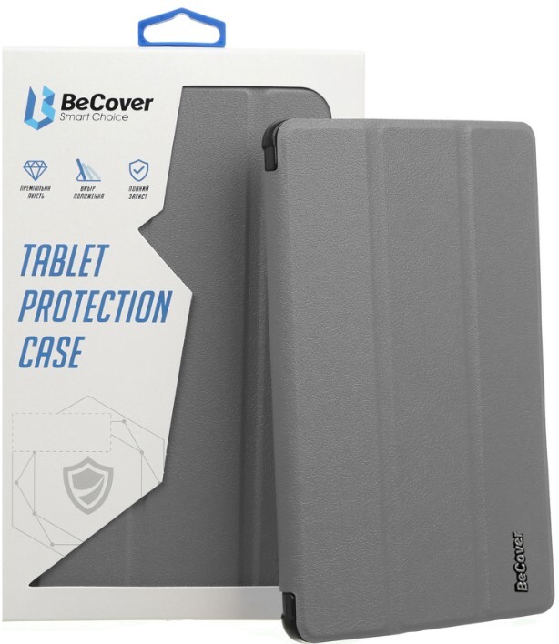 Чохол-книжка BeCover Smart для Xiaomi Redmi Pad 2022 10.61" Grey (708725)