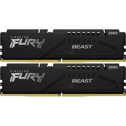 Модуль памяти DDR5 2х32GB/5200 Kingston Fury Beast Black (KF552C40BB2K2-64)