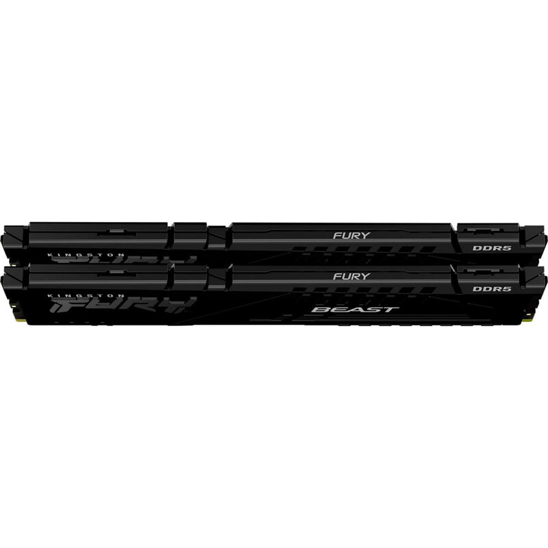 Модуль пам`яті DDR5 64GB/5200 Kingston Fury Beast Black (KF552C40BB2K2-64)