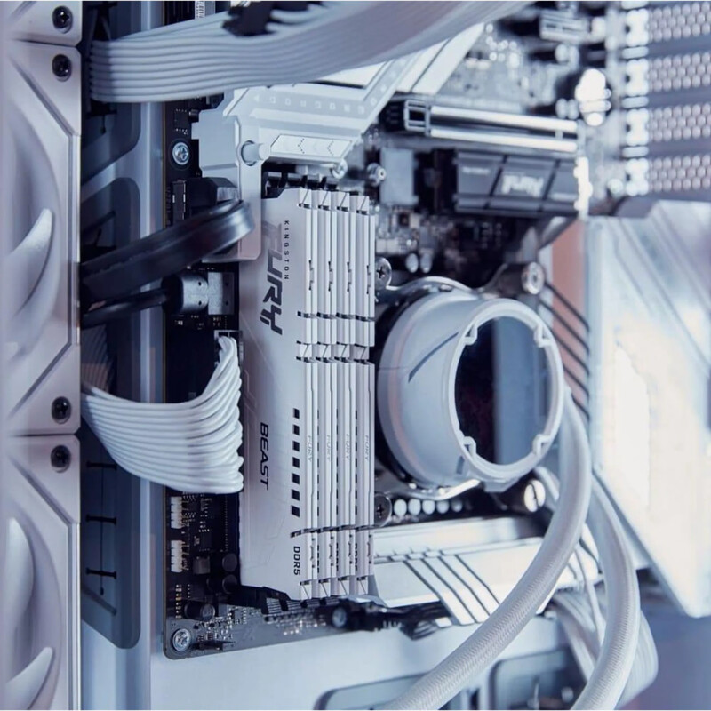 Модуль памяти DDR5 32GB/5200 Kingston Fury Beast White (KF552C40BW-32)