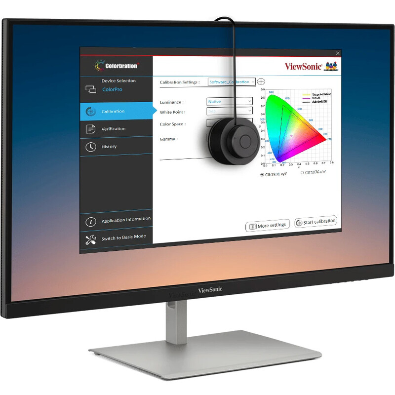 Монітор ViewSonic 27" ColorPro VP2766-2K IPS Black 120Hz